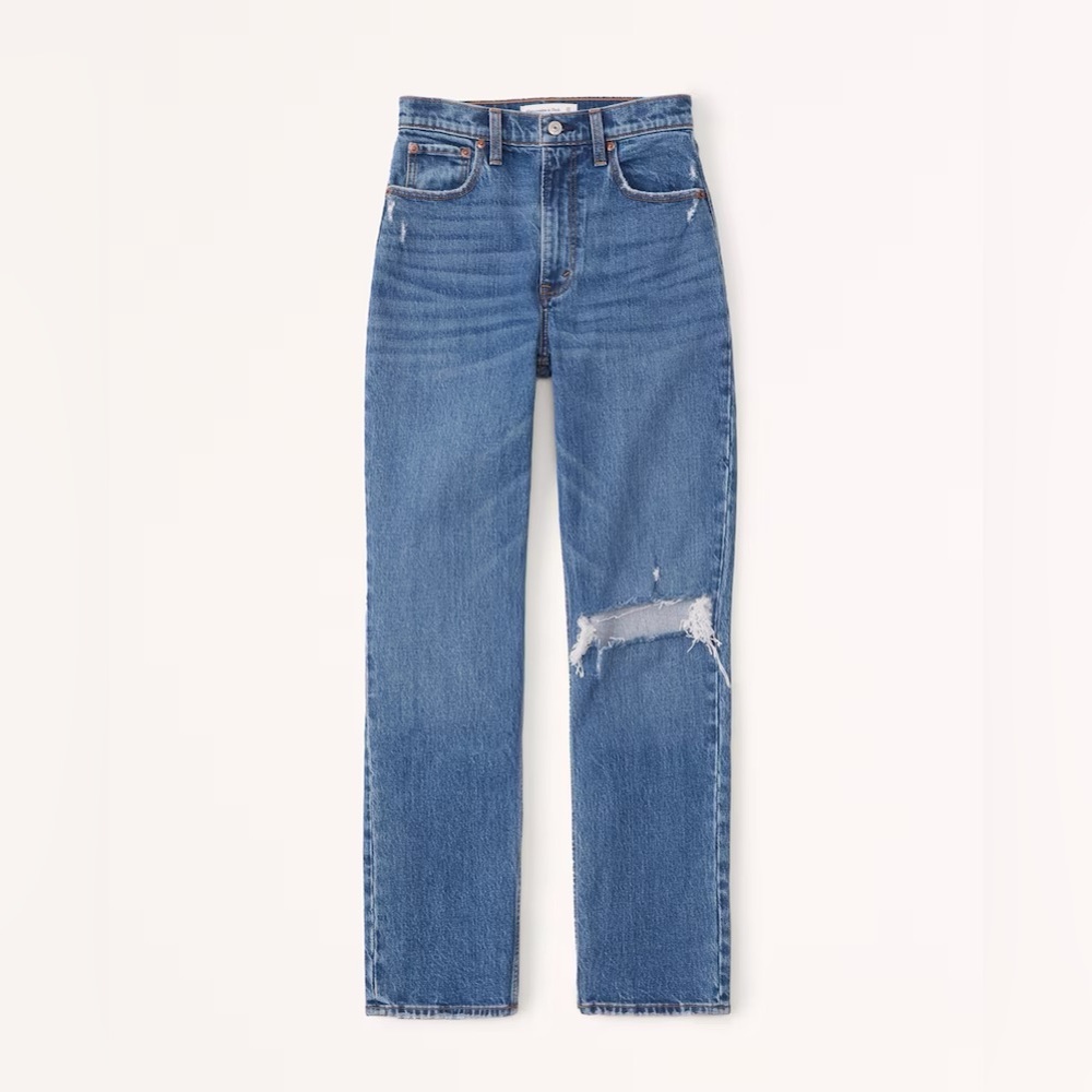 Ultra High Rise 90s Straight Jean